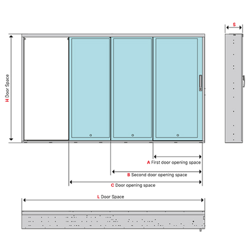 Four wings door 203P.28 (1/3)